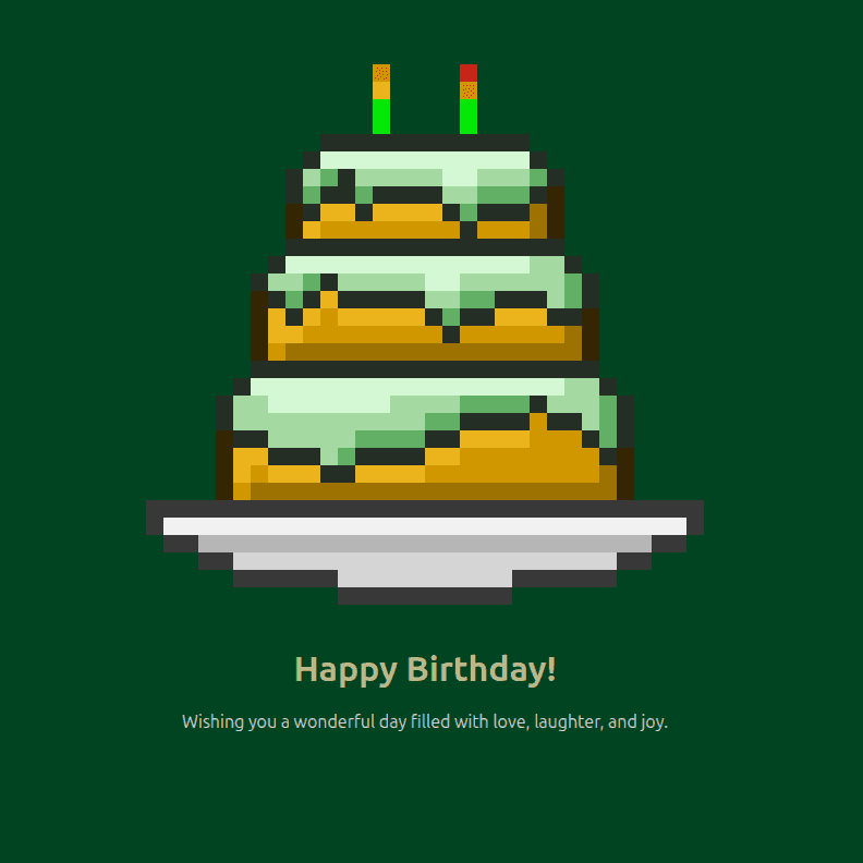 Birthday Card Creator Screenshot